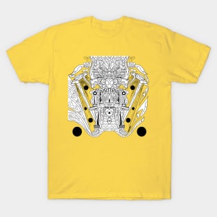 ancient mictlan alien lord ecopop T-Shirt